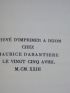 COCTEAU : Le grand écart - Autographe, Edition Originale - Edition-Originale.com