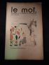 COCTEAU : Le Mot, n°6, 1ère année, 16 janvier 1915 - Edition Originale - Edition-Originale.com