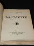 DELTEIL : La Fayette - Autographe, Edition Originale - Edition-Originale.com