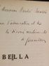 GIRAUDOUX : Bella - Autographe, Edition Originale - Edition-Originale.com