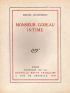 JOUHANDEAU : Monsieur Godeau intime - Prima edizione - Edition-Originale.com