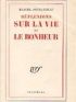 JOUHANDEAU : Réflexions sur la vie et le bonheur - Signed book, First edition - Edition-Originale.com