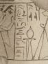DESCRIPTION DE L'EGYPTE.  Thèbes. Hypogées. Tenons en bois, Fragments d'enveloppe de momie et autres antiques. (ANTIQUITES, volume II, planche 57) - Edition Originale - Edition-Originale.com