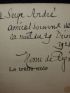 REGNIER : Le trèfle noir - Autographe, Edition Originale - Edition-Originale.com