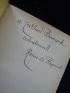 REGNIER : Les scrupules de Sganarelle - Autographe, Edition Originale - Edition-Originale.com