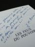 ROUART : Le feux du pouvoir - Autographe, Edition Originale - Edition-Originale.com