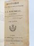 ROUSSEAU : Histoire de vie et des ouvrages de J.-J. Rousseau - Edition Originale - Edition-Originale.com