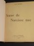 ROYERE : Soeur de Narcisse nue - Autographe, Edition Originale - Edition-Originale.com