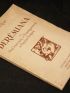 RUET : Derèmiana ou jeux, impromptus et divertissements de Tristan Derème - Edition Originale - Edition-Originale.com