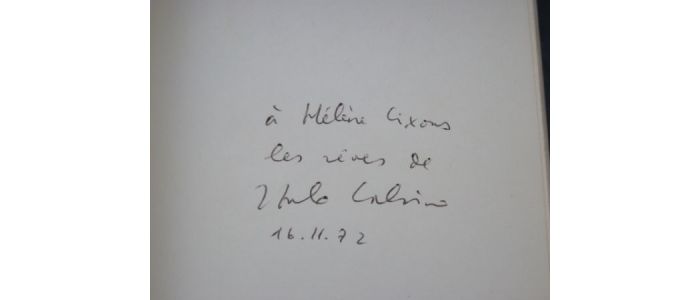 CALVINO : Le città invisibili - Libro autografato, Prima edizione - Edition-Originale.com