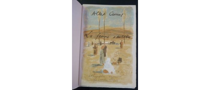 CAMUS : La femme adultère - Autographe, Edition Originale - Edition-Originale.com