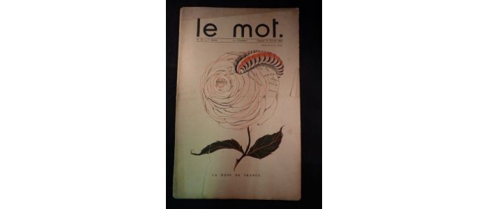 COCTEAU : Le Mot, n°10, 1ère année, 13 février 1915 - Edition Originale - Edition-Originale.com