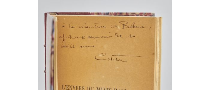 COLETTE : L'envers du music-hall - Autographe, Edition Originale - Edition-Originale.com