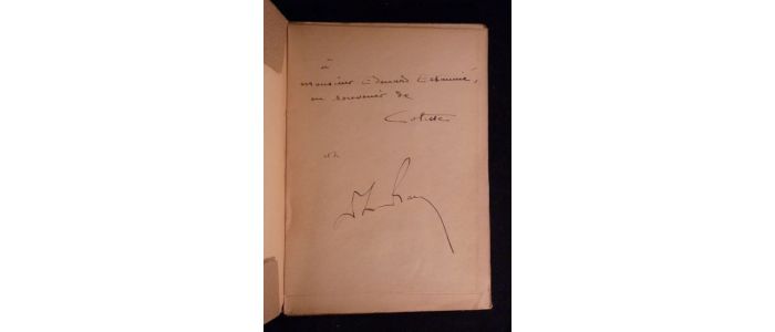 COLETTE : Un chapitre inédit de Claudine d'en va - Autographe, Edition Originale - Edition-Originale.com