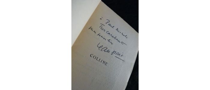 GIONO : Colline - Autographe, Edition Originale - Edition-Originale.com