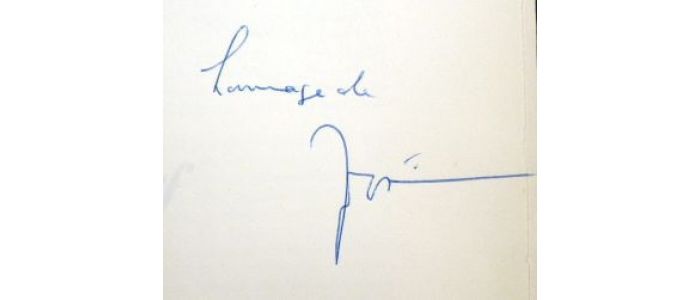 LE CLEZIO : La fièvre - Autographe, Edition Originale - Edition-Originale.com