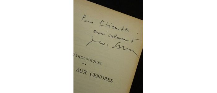 LEVI-STRAUSS : Mythologiques II : Du miel aux cendres - Autographe, Edition Originale - Edition-Originale.com