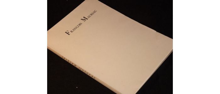 MAURIAC : Divagations sur Saint-Sulpice - Autographe, Edition Originale - Edition-Originale.com