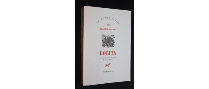 NABOKOV : Lolita - Edition Originale - Edition-Originale.com