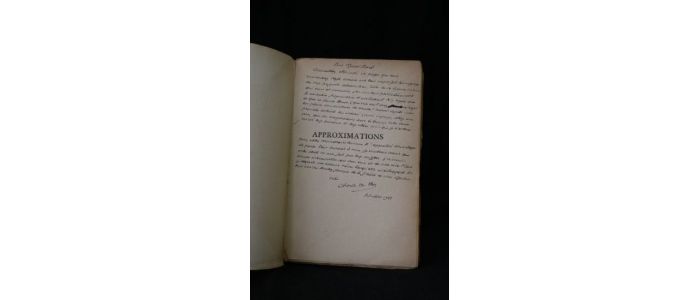 PROUST : Approximations - Autographe, Edition Originale - Edition-Originale.com