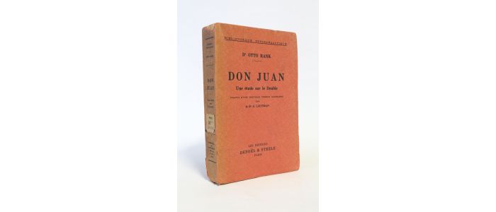 RANK : Don Juan, une étude sur le double - Edition-Originale.com
