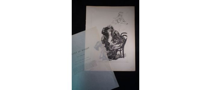 L'Estampe Moderne. Avant le ballet. Lithographie Originale - Edition Originale - Edition-Originale.com