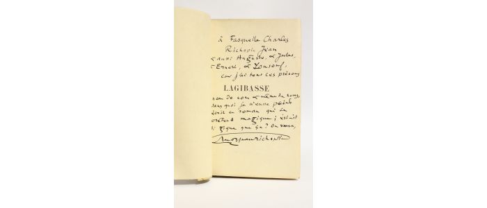 RICHEPIN : Lagibasse - Autographe, Edition Originale - Edition-Originale.com