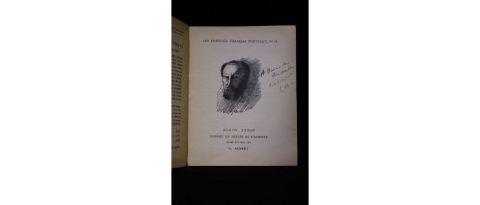 ROGER-MARX : Odilon Redon - Autographe, Edition Originale - Edition-Originale.com
