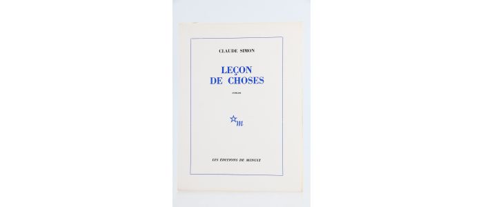 SIMON : Leçon de choses - Edition Originale - Edition-Originale.com