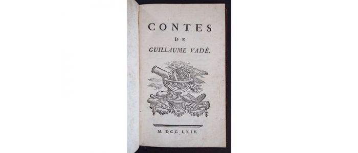 VOLTAIRE : Contes de Guillaume Vadé - Edition Originale - Edition-Originale.com
