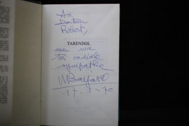 BARJAVEL : Tarendol - Autographe - Edition-Originale.com