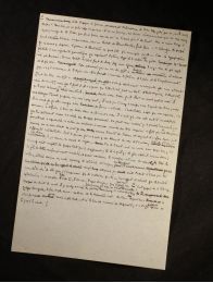 BLANCHOT : Le livre. Manuscrit autographe et tapuscrit complets - Autographe, Edition Originale - Edition-Originale.com