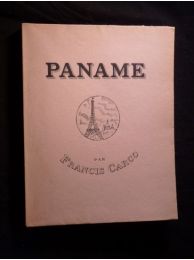 CARCO : Paname - Edition-Originale.com