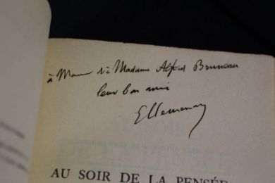 CLEMENCEAU : Au soir de la pensée - Autographe, Edition Originale - Edition-Originale.com