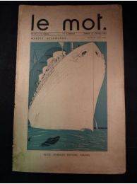 COCTEAU : Le Mot, n°12, 1ère année, 27 février 1915 - Edition Originale - Edition-Originale.com