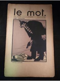 COCTEAU : Le Mot, n°5, 1ère année, 9 janvier 1915 - Edition Originale - Edition-Originale.com