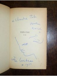 COCTEAU : Théâtre II - Autographe, Edition Originale - Edition-Originale.com