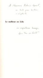 DES FORETS : Le malheur au Lido - Autographe, Edition Originale - Edition-Originale.com
