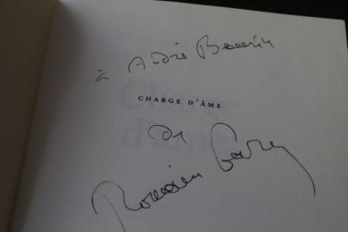 GARY : Charge d'âme - Autographe, Edition Originale - Edition-Originale.com