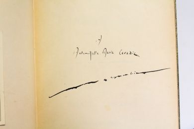 L'HERBIER : L'enfantement du mort. Miracle en pourpre, noir et or - Autographe, Edition Originale - Edition-Originale.com