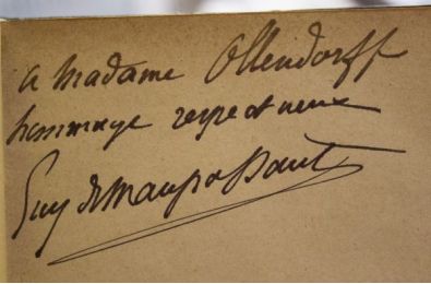 MAUPASSANT : Monsieur Parent - Autographe, Edition Originale - Edition-Originale.com