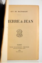 MAUPASSANT : Pierre et Jean - Edition Originale - Edition-Originale.com