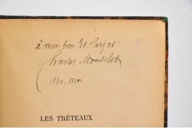 MONSELET : Les tréteaux - Autographe, Edition Originale - Edition-Originale.com