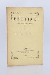 MUSSET : Bettine - Edition Originale - Edition-Originale.com