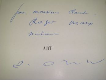 OZENFANT : Art : Bilan des arts modernes en France. - Structure d'un nouvel esprit - Autographe, Edition Originale - Edition-Originale.com