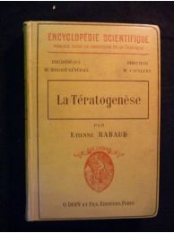 RABAUD : La tératogenèse - Edition Originale - Edition-Originale.com