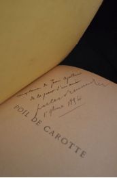 RENARD : Poil de carotte - Autographe, Edition Originale - Edition-Originale.com