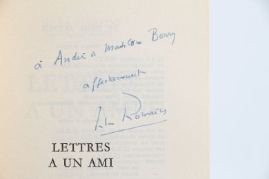 ROMAINS : Lettres à un ami, deuxième série - Autographe, Edition Originale - Edition-Originale.com