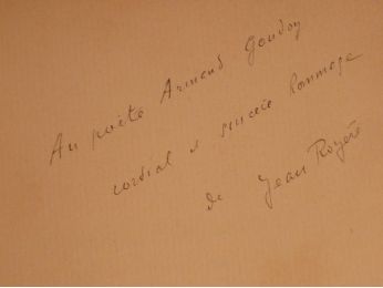 ROYERE : Soeur de Narcisse nue - Autographe, Edition Originale - Edition-Originale.com