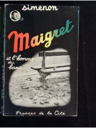 SIMENON : Maigret et l'homme du banc - Edition Originale - Edition-Originale.com